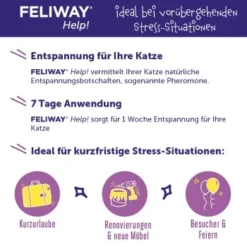 Feliway Help! 7 Tage Start-Set Zur Vorbeugung Von Stress 18 Feliway Help! 7 Tage Start-Set Zur Vorbeugung Von Stress -Katzen Hundebedarf Geschäft 020dbdb8445fe5d39c6f7ea45df932583c04fc92 1380136 2