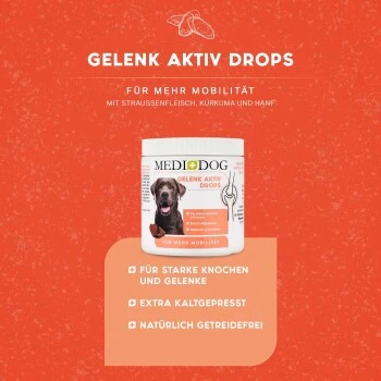 MediDog Gelenk Aktiv Drops 2 MediDog Gelenk Aktiv Drops – Bild 2
