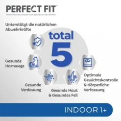 PERFECT FIT Beutel Indoor 1+ Huhn 5x1,4 Kg -Katzen Hundebedarf Geschäft 20fb4f6c727ed38ed124b04fd1cc9bf5d7d9533b 1002911003 5