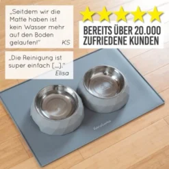 KaraLuna Napfunterlage Aus Silikon 60x40 Cm Geschwungen Grau -Katzen Hundebedarf Geschäft 24e1ec2a67c3f0be3c39afc40d4734bf3137c426 1407473 de DE b880b5a3f070da228efb14f41e94f57ccf65320e54VnK2