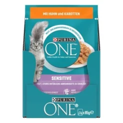 Purina ONE Sensitive Mit Huhn & Karotten 26x85g -Katzen Hundebedarf Geschäft 26317a3c735e045d31e4988375597723d455cc65 1099274 de DE purina one 2