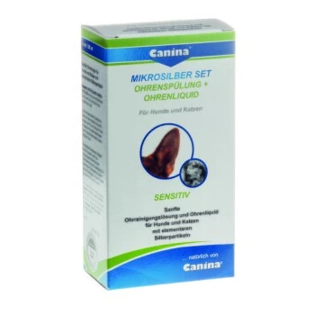 Canina Mikrosilber SET Ohrenspülung & Liquid 150ml