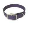 Bio-leine 40-50cm HU Biothane Halsband Violett 21 Cm, 30 Cm