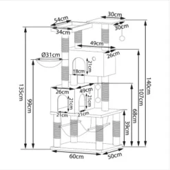 Lionto Kratzbaum, Höhe 140 Cm Dunkelgrau -Katzen Hundebedarf Geschäft 3b55c0d1b888029c0e6aabc89d5648e469ebc05a 1657048 de DE c66f0c79058ccc6df9655411ee5f1d451cd5cafev7NlG0