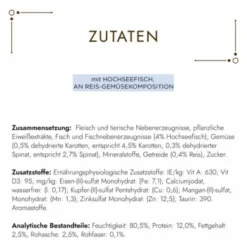 GOURMET à La Carte 26x85g Hochseefisch An Reis-Gemüsekomposition -Katzen Hundebedarf Geschäft 3bb8f00cad901e15a259a689bca8d87ce2e482e8 1099233.ingr3