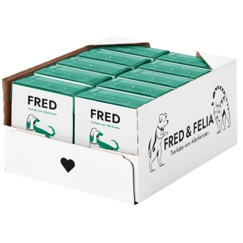 Fred & Felia FRED 10x390g Hirsch Mit Kartoffeln & Steckrüben 2 Fred & Felia FRED 10x390g Hirsch Mit Kartoffeln & Steckrüben – Bild 2