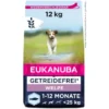 EUKANUBA Welpenfutter Getreidefrei Für Kleine Und Mittelgroße Rassen 12 Kg