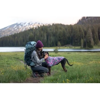 Ruffwear Climate Changer™ Fleece-Jacke Für Hunde Lila/ Grau XS 5 Ruffwear Climate Changer™ Fleece-Jacke Für Hunde Lila/ Grau XS – Bild 5