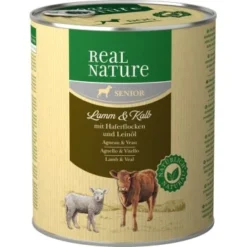 Neue Veröffentlichungen 12 REAL NATURE Senior Lamm & Kalb 6x800 G