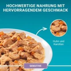 Purina ONE Sensitive Mit Huhn & Karotten 26x85g -Katzen Hundebedarf Geschäft 66fe91fd6607b88354cb2ef0af5c27a24e3e177a 1099274 de DE purina one 5