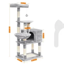 FEANDREA Kletterbaum 138cm Hellgrau Hellgrau 11 FEANDREA Kletterbaum 138cm Hellgrau Hellgrau -Katzen Hundebedarf Geschäft 696b367b5afadab350fd970565ec5f74e3ffb9a3 1483605 de DE a98de6081ff36f51694c300d12062f1ad37d0171Q4u73L