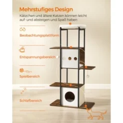 FEANDREA  Kratzbaum Modern Katzenturm -Katzen Hundebedarf Geschäft 6af5f704aa3d405ee79e3306f78d983e88ef227e 1497604 de DE e78cb2bc795b366e89d1d941866d3730388326cdqORfcL