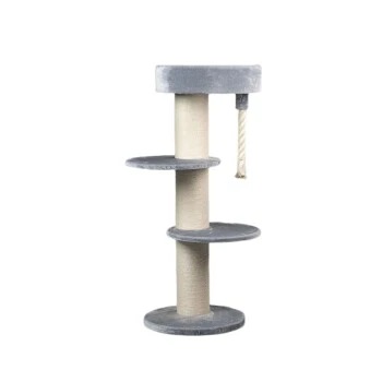 RHR Quality Kratzbaum Maine Coon Sleeper Hellgrau 1 RHR Quality Kratzbaum Maine Coon Sleeper Hellgrau