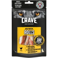 CRAVE High Protein Rolls 8 X 50g Huhn