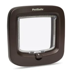 PetSafe Katzenklappe Mit Manueller Verriegelung, Braun