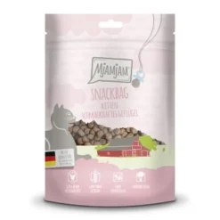 MjAMjAM Snackbag Kitten – Geflügel 8x125g