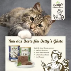 Betty's Landhausküche Mit Känguru & Kartoffel 6 X 200g Für Katze -Katzen Hundebedarf Geschäft 947b399f9f7fb9153f3e97bf0215593a11872e9b 1390355 de DE af4631596ce73c7d19550c18c0459a72b9bbbcacyxB9tF