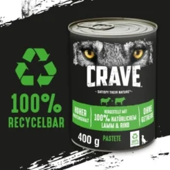 CRAVE Adult Lamm & Rind 6x400 G -Katzen Hundebedarf Geschäft 97b7eca46e45efb59fc2e930844c4aecbbb1ee80 1390804 de DE crave adult lamm 1