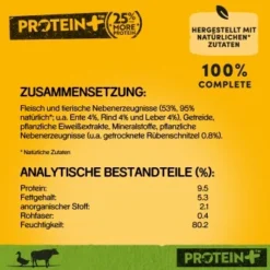 Pedigree Dose Protein+ In Pastete 12x800g Rind Mit Ente -Katzen Hundebedarf Geschäft 989e0d90129c94c80f319c2ca2bdb61f0851dbfd 1394131 de DE pedigree 3