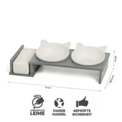 Canadian Cat Company Futterbar Cat Diner Grau/ Weiß -Katzen Hundebedarf Geschäft a1749dc749ef9378e1522943219047ad2caf363c 1360972 de DE 16adc71ffe2ce783af8ba45666487ebbf8a915f9ulriEq