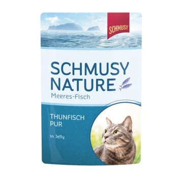 Schmusy Nature Meeresfisch 24x100g Thunfisch Pur 1 Schmusy Nature Meeresfisch 24x100g Thunfisch Pur