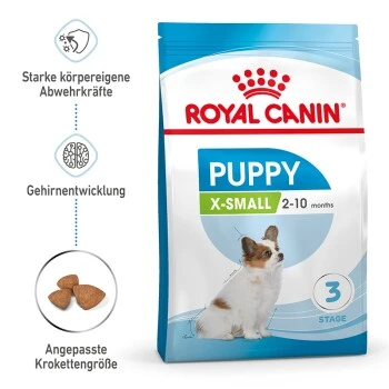 ROYAL CANIN X-Small Puppy 1,5 Kg 2 ROYAL CANIN X-Small Puppy 1,5 Kg – Bild 2