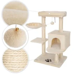 Lionto Kratzbaum, Höhe 93 Cm Beige -Katzen Hundebedarf Geschäft adf28de6c331f8f0cefb48e09fbee21af793fd22 1657039 de DE 08c2d00bd618908f5ad8b4b6d606931956dc51a5w7PWno