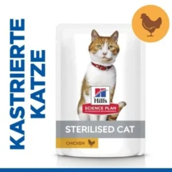 Hill's Science Plan Young Adult Sterilised Mit Huhn 12x85g -Katzen Hundebedarf Geschäft ae02f46f8a0e2897a696f9808e6f791e5aab8f98 52742194103 1