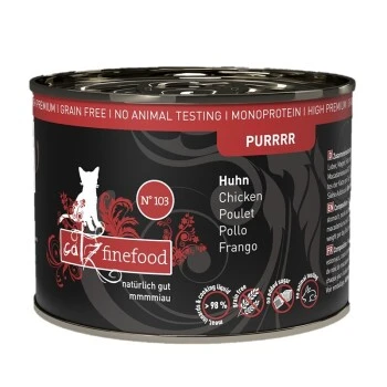 Catz Finefood Purrrr 6x190g/200g No. 103 Huhn 1 Catz Finefood Purrrr 6x190g/200g No. 103 Huhn