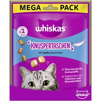 Whiskas Knuspertaschen 4x180g 2 Whiskas Knuspertaschen 4x180g – Bild 2