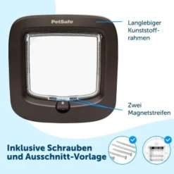 PetSafe Katzenklappe Mit Manueller Verriegelung, Braun 13 PetSafe Katzenklappe Mit Manueller Verriegelung, Braun -Katzen Hundebedarf Geschäft c0cbe7c19038a9fcd296ccda70dadc6e89c9de78 1318243 de DE a152d944f8a12c5490646f53a2f1f31f635971beuTy3G9