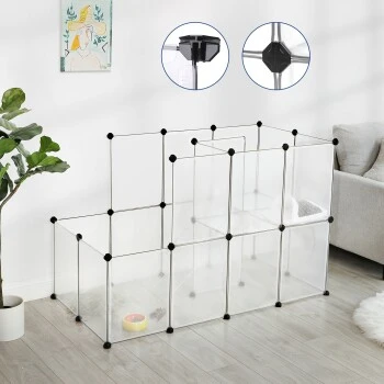 SONGMICS DIY-Hamsterkäfig Aus Kunststoff 2 SONGMICS DIY-Hamsterkäfig Aus Kunststoff – Bild 2