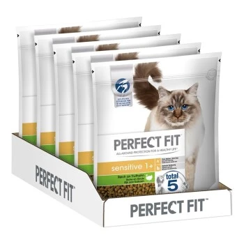 PERFECT FIT Sensitive 1+ Mit Truthahn 5x1,4 Kg 1 PERFECT FIT Sensitive 1+ Mit Truthahn 5x1,4 Kg