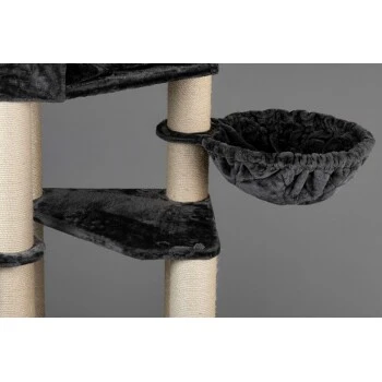 RHR Quality Kratzbaum Corner Coon Dunkelgrau 2 RHR Quality Kratzbaum Corner Coon Dunkelgrau – Bild 2