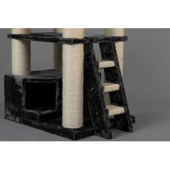 RHR Quality Kratzbaum Corner Coon Dunkelgrau 5 RHR Quality Kratzbaum Corner Coon Dunkelgrau – Bild 5