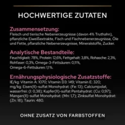 PRO PLAN PURINA Delicate Nutrisavour 26x85g Truthahn -Katzen Hundebedarf Geschäft e645e67dbd03bde0bd41c4fd4a9537a78a1d867c 1361780.fb7