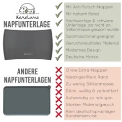 KaraLuna Napfunterlage Aus Silikon 60x40 Cm Geschwungen Grau -Katzen Hundebedarf Geschäft eb484ed9fa4d413b9cfa6b2db9b4bd921eaed791 1407473 de DE c418cc4cd88ae6294e2391fe45cade9ae0db0580eUeEVv