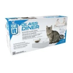 Catit Style Glass Diner Katzennäpfe -Katzen Hundebedarf Geschäft ed4d6f7b152cdf94681f2dece82a4684df652dd9 b88689816c07582f6fca4cc66a4e1c1721df76a9