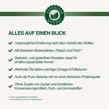 REAL NATURE WILDERNESS Senior True Country Huhn & Lachs 6x800 G 3 REAL NATURE WILDERNESS Senior True Country Huhn & Lachs 6x800 G – Bild 3