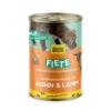 Fiete Adult Huhn & Lamm Deutsches Premium-Nassfutter 6x400g Dose