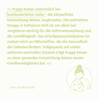 Mammaly Puppy Power 110g 4 Mammaly Puppy Power 110g – Bild 4